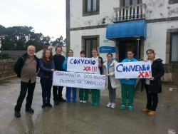 Éxito das concentracións esixindo a negociación por parte do Consorcio Galego de Servizos de Igualdade e Benestar